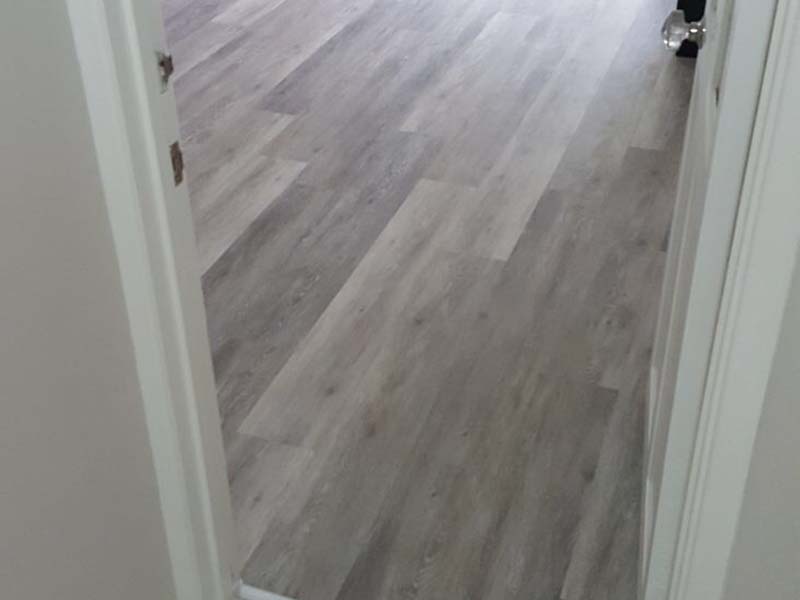 Amtico Grey Wood Flooring In Wandsworth - Luxury Vinyl Tile (LVT) Flooring - Wandsworth - Residential