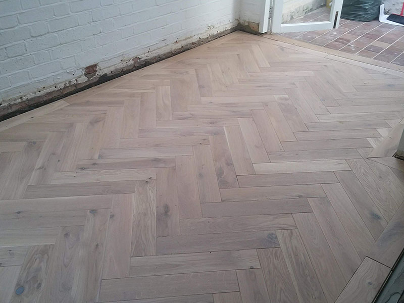 White Oak Flooring Installed In Golders Green - Wood Flooring - Residential