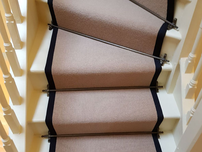 Stair Carpet Installation In Fitzrovia - Carpet - Fitzrovia - Residential