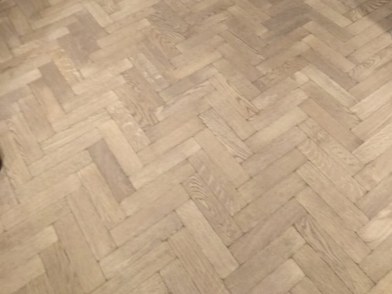 Wood Herringbone Installation In Chiswick - Wood Flooring - Chiswick - Residential