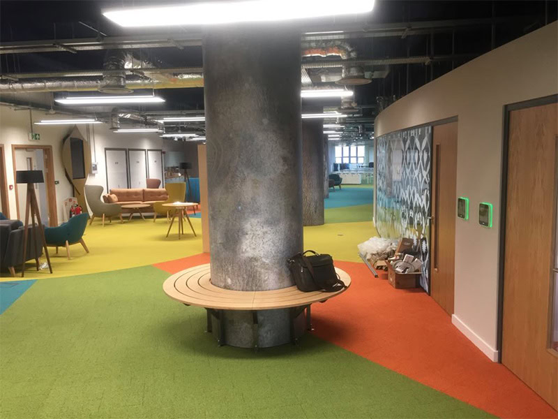 Pukka Herbs Offices In Bristol - Carpet - Commercial