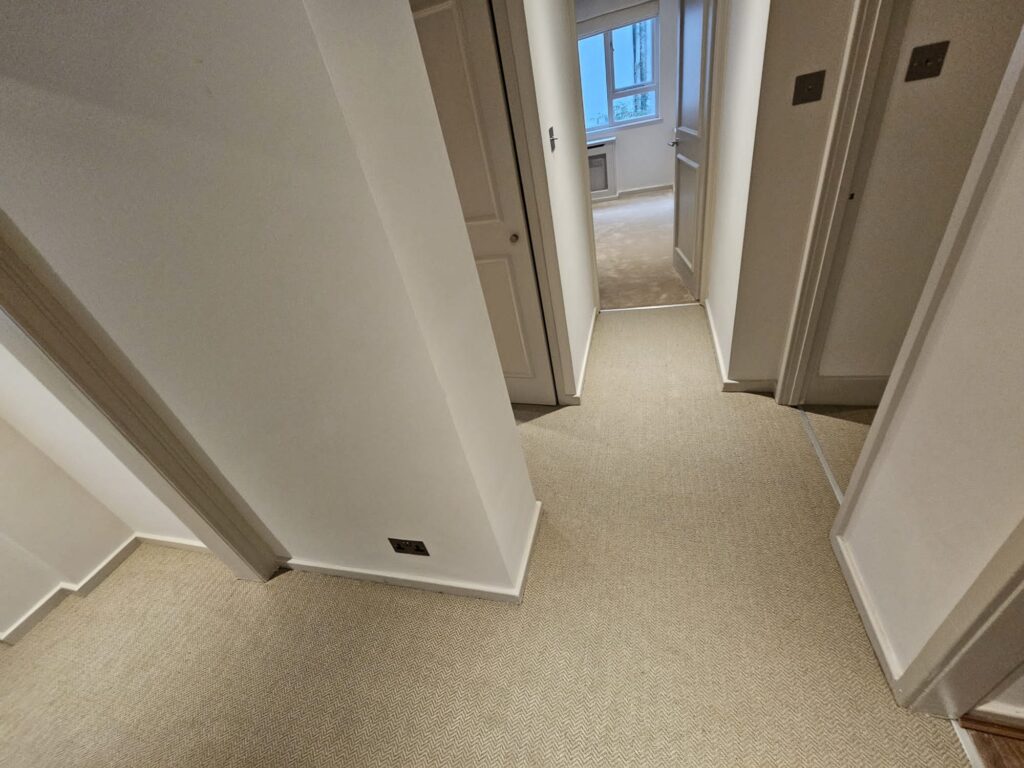 Rols Carpets Nature Premium Wheat Installation In Battersea - Carpet - Battersea - Residential