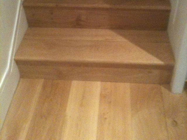 Solid Oak Planks Laid On An Unstable Living Room Floor - Wood Flooring - Borough - Residential