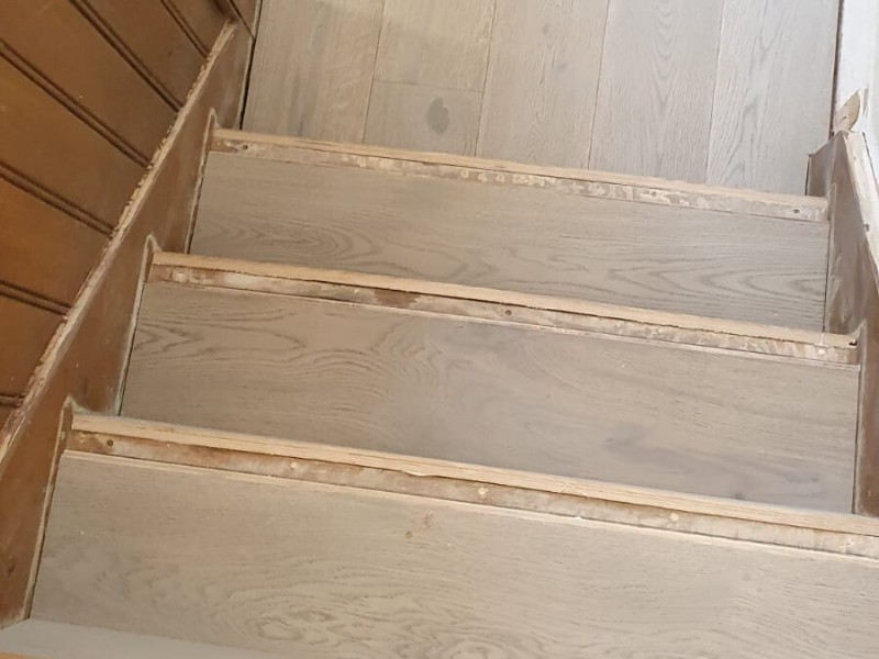 Staki Asphalt Grey Wood Flooring - Wood Flooring - Camden - Residential