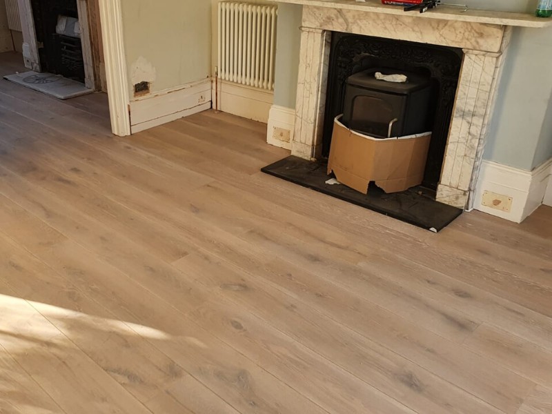 Staki Brushed & White Oil Wood Flooring - Wood Flooring - Acton - Residential
