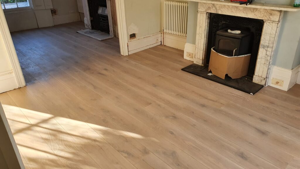Staki Oak Brushed & White Oil In Paddington - Wood Flooring - Paddington - Residential
