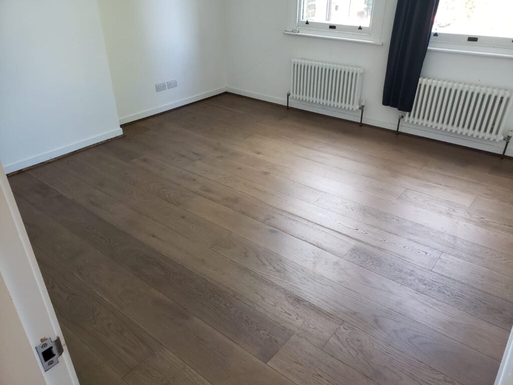 Staki Walnut Rustic Wood Flooring Installation In Hammersmith - Wood Flooring - Hammersmith - Residential