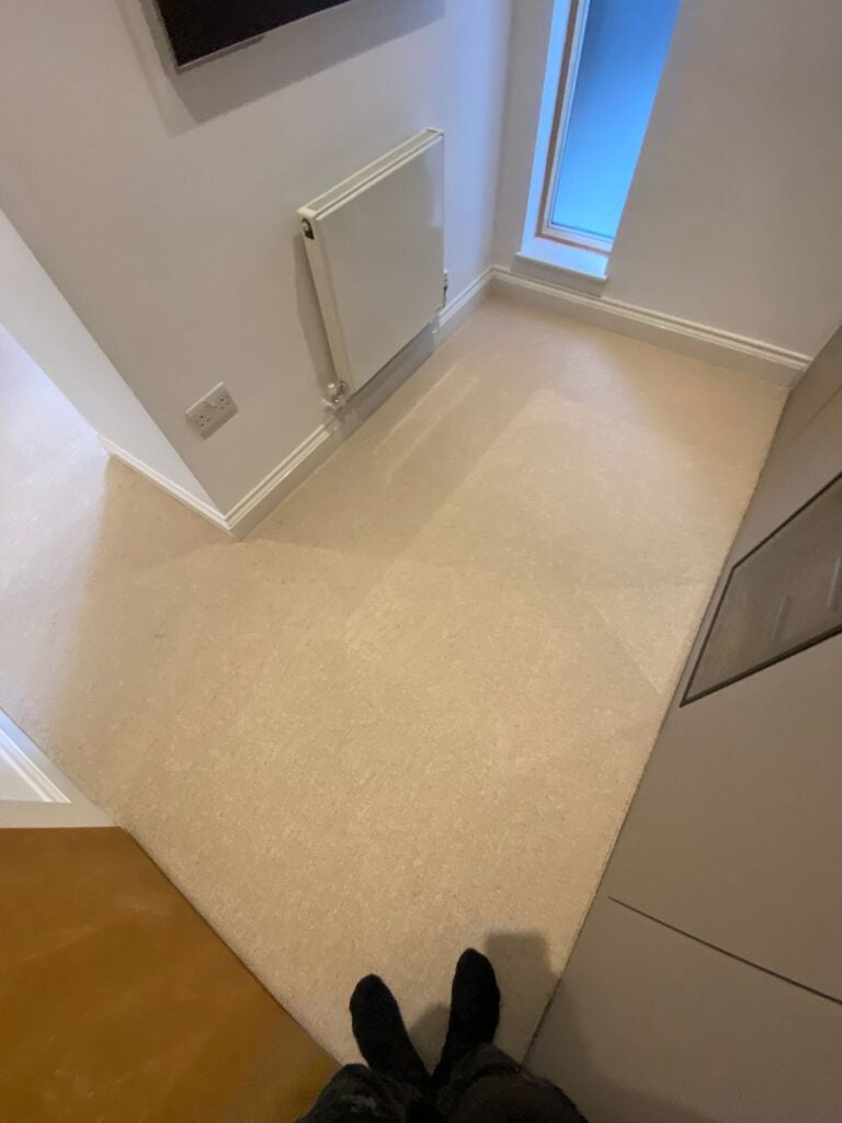 Telenzo Carpets Burford Bridge Ivory Installation In St John'S Wood - Carpet - St John's Wood - Residential