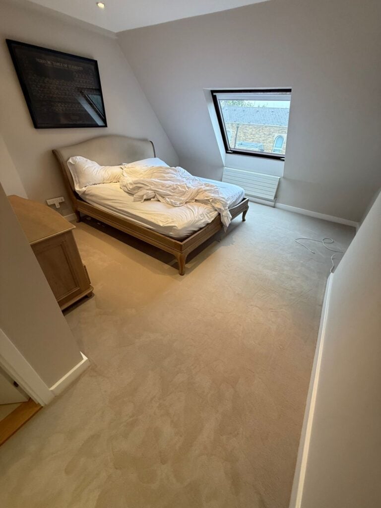 Telenzo Carpets Whisper Cool 122 Installation In Farringdon - Carpet - Farringdon - Residential