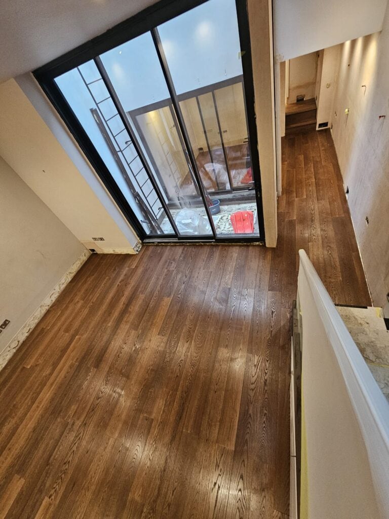 Trade Flooring Panorama Piz Wood Flooring Installation In Barnes - Wood Flooring - Barnes - Commercial