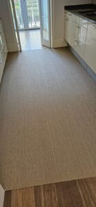 Unnatural Flooring Naturals Savannah Uf1003 Woven Vinyl Flooring Installation In St John'S Wood - Vinyl Flooring - St John's Wood - Residential