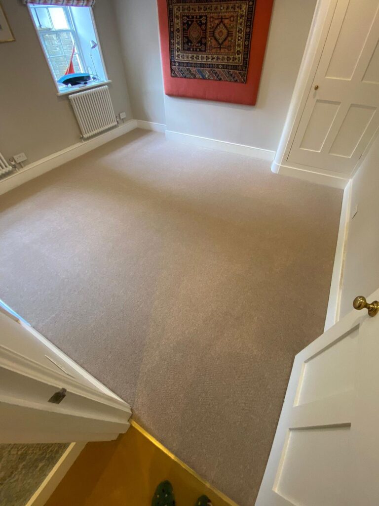 Westex Flooring Croxby Loop Carraway Carpet Installation In Canary Wharf - Carpet - Canary Wharf - Residential