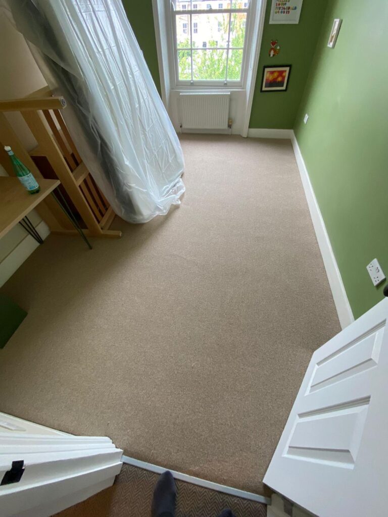 Westex Flooring Croxby Wool Loop Caraway Carpet Installation In Mayfair - Carpet - Mayfair - Residential
