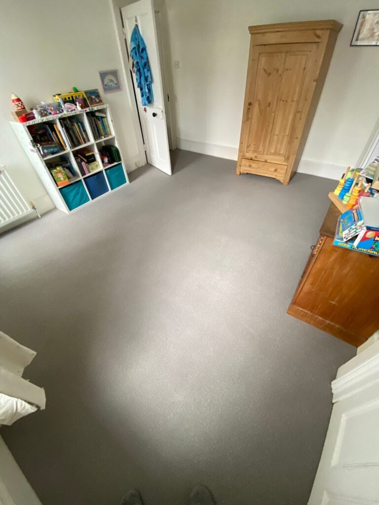 Westex Flooring Natural Loop Briar Cobble Carpet Installation In Kensington - Carpet - Kensington - Residential
