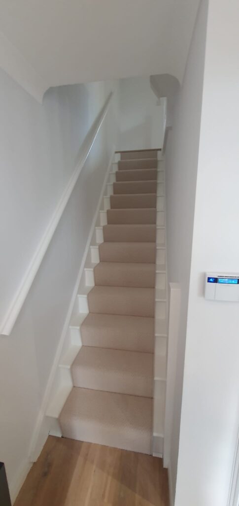 Westex Flooring Natural Loop Collection Boucle Sandcastle Carpet Installation In Kings Cross - Carpet - Residential