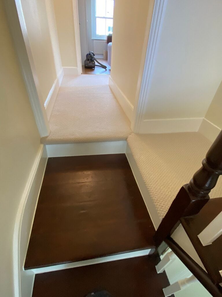 Westex Flooring Natural Loop Collection Boucle Thatch Carpet Installation In Notting Hill - Carpet - Notting Hill - Residential