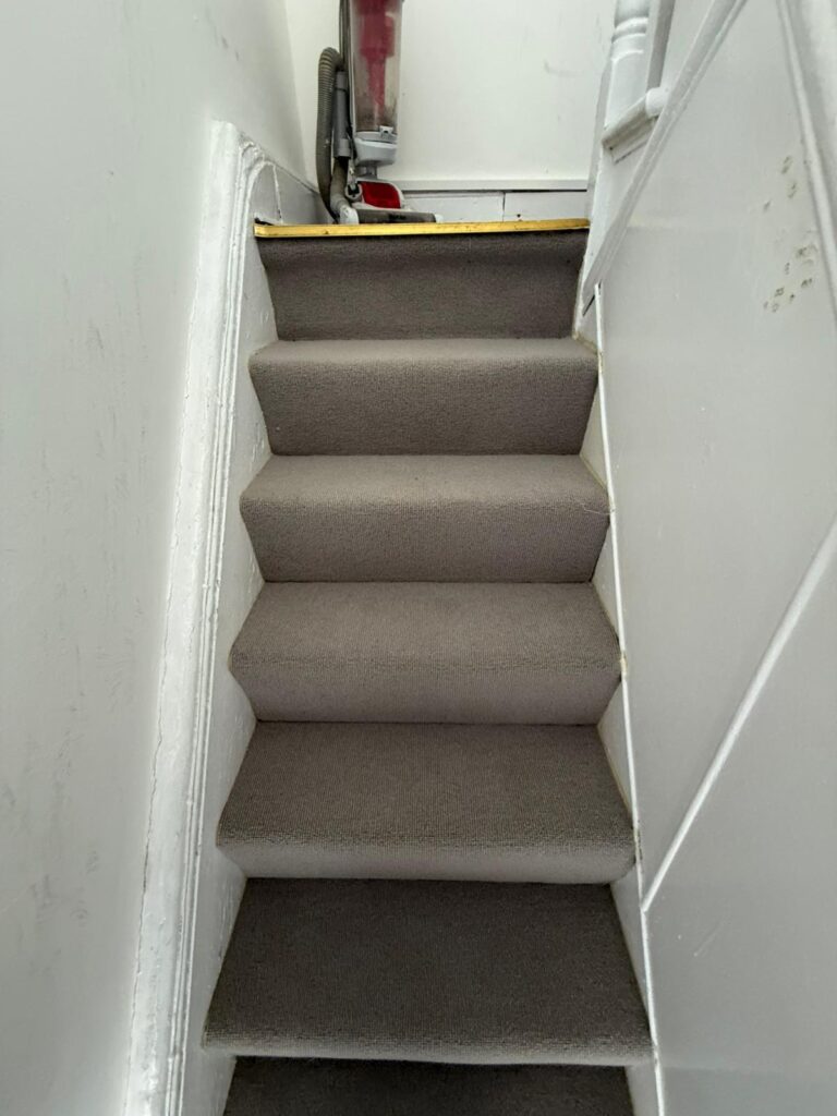 Westex Flooring Natural Loop Collection Cable Cobble Carpet Instalment In Clapham - Carpet - Clapham - Residential