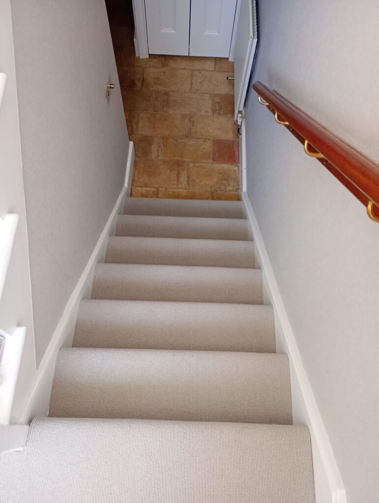 Westex Flooring Natural Loop Collection Cable Stucco Carpet Installation In Docklands - Carpet - Docklands - Residential