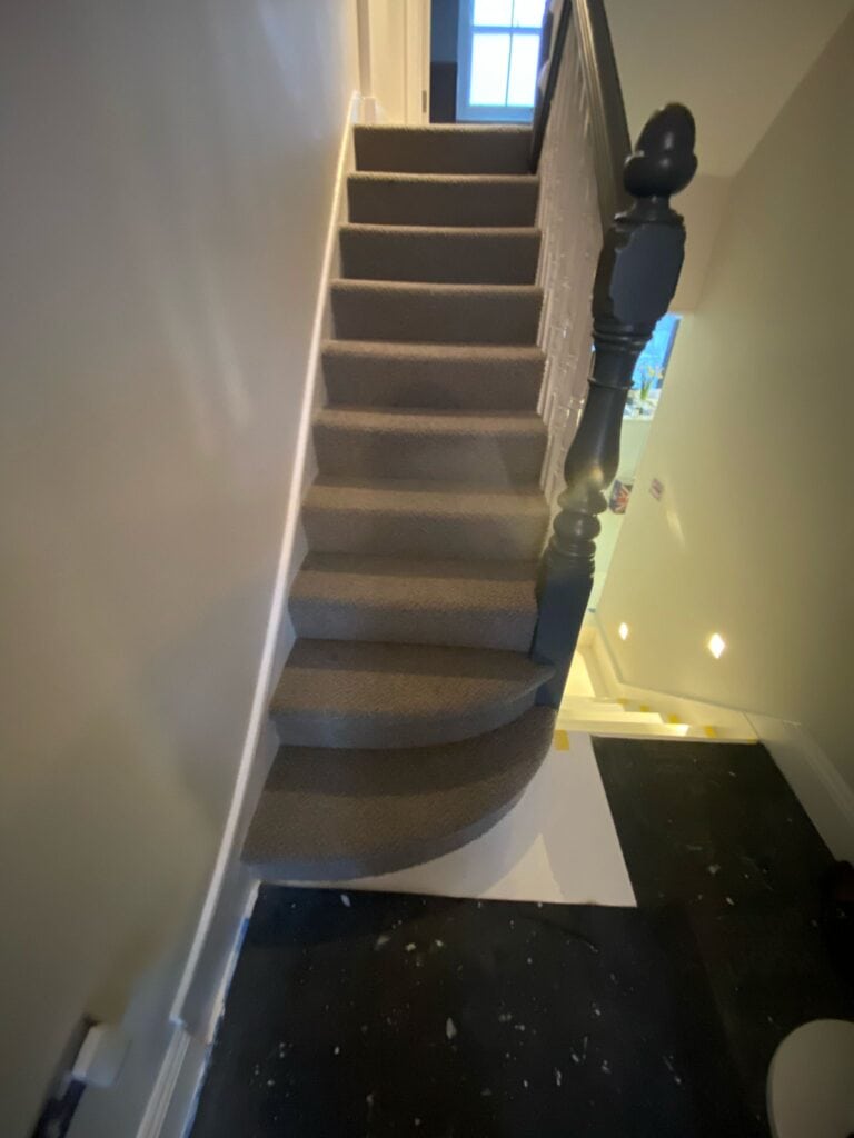 Westex Flooring Sawley Wool Loop Volcano Carpet Installation In Mayfair - Carpet - Mayfair - Residential