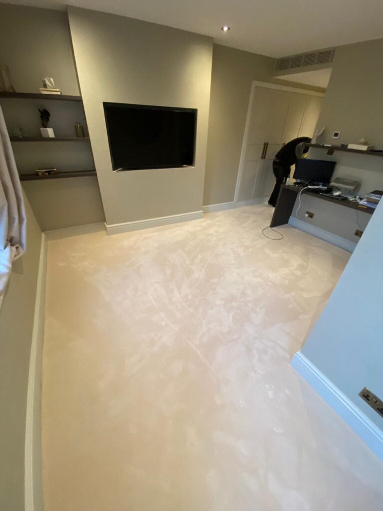 Westex Flooring Silken Velvet Chic Frost Carpet Installation In Chiswick - Carpet - Chiswick - Residential