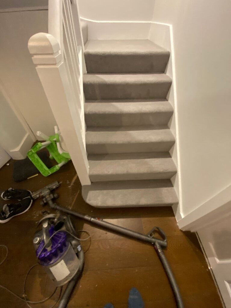 Westex Flooring Ultima Twist Crest Ash Carpet Installation In Battersea - Carpet - Battersea - Residential