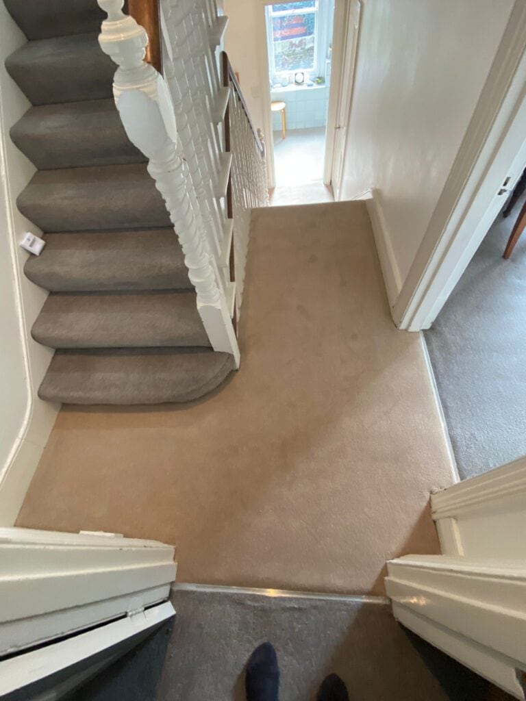 Westex Flooring Ultima Twist Hessian Carpet Installation In Belgravia - Carpet - Belgravia - Residential