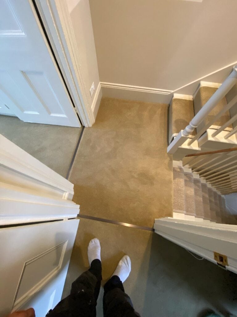 Westex Flooring Ultima Twist Major Eucalyptus Carpet Installation In Wimbledon - Carpet - Wimbledon - Residential