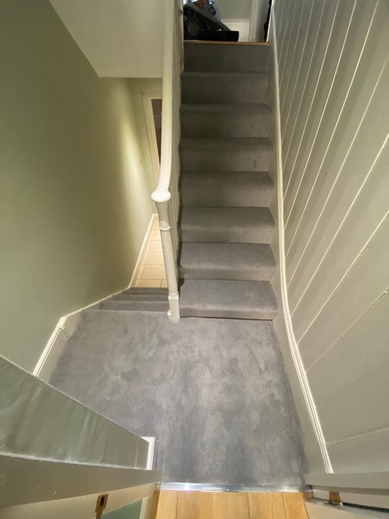 Westex Flooring Ultima Twist Major Gull Carpet Installation In Southwark - Carpet - Southwark - Residential