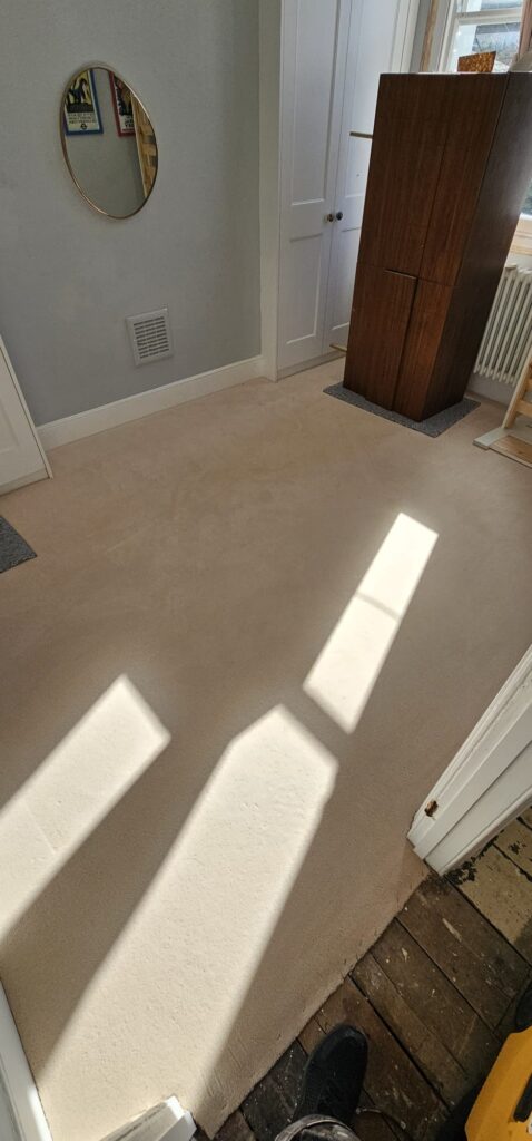 Westex Flooring Ultima Twist Oatmeal Carpet Installation In Clapham - Carpet - Clapham - Residential