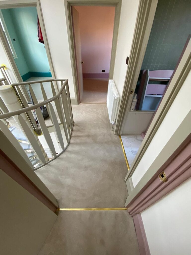 Westex Flooring Westend Velvet Marshmallow Carpet Installation In Earls Court - Carpet - Earls Court - Residential