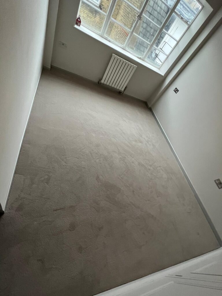 Westex Flooring Westend Velvet Mushroom Installation In Earls Court - Carpet - Earls Court - Residential