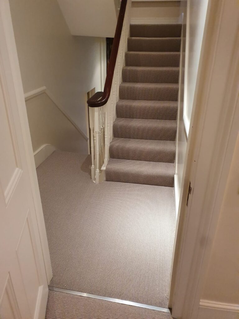 Westex Natural Loop Cable Rustic Installation In Hampstead - Carpet - Hampstead - Residential