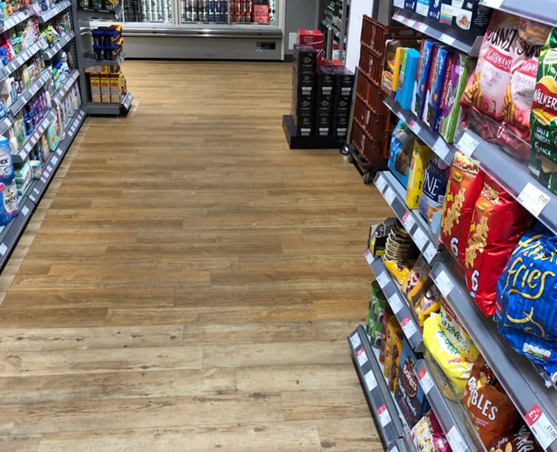 Co - Operative In Great Portland Street, London - Luxury Vinyl Tile (LVT) Flooring - Commercial