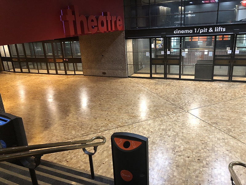 Floor Sanding And Sealing At The Barbican Centre - Floor Sanding & Sealing - Barbican - Ealing - Commercial