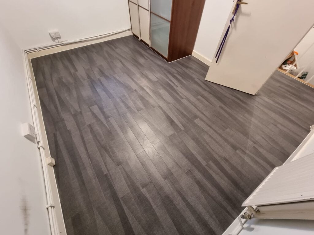 Amtico Spacia Stellar Smoke In Battersea - Luxury Vinyl Tile (LVT) Flooring - Battersea - Residential