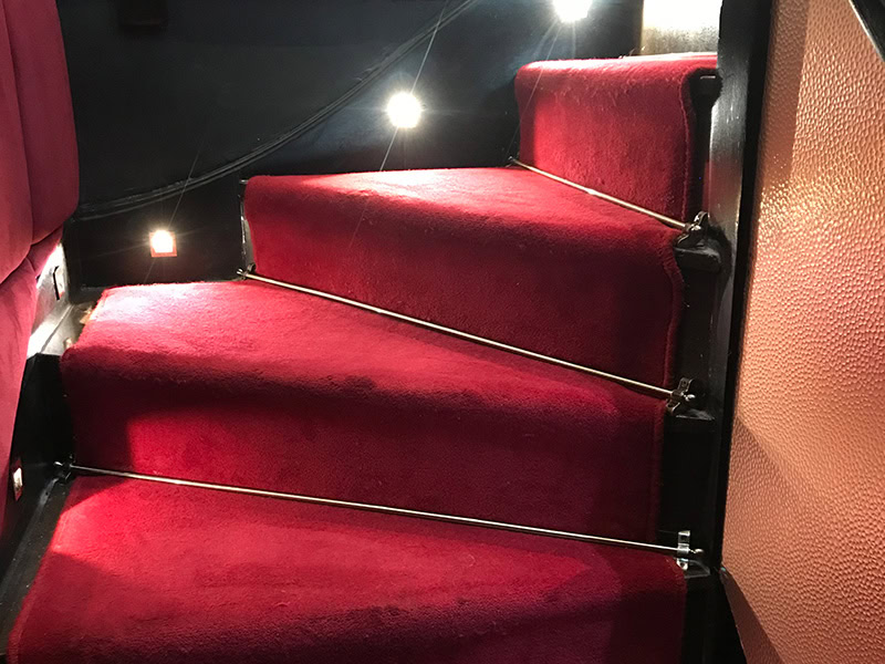 Carpet With Stairrods Installed In Swiss Cottage - Carpet - Residential