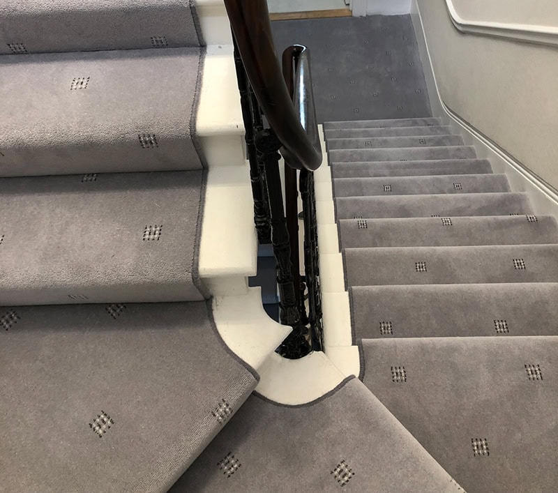 Adam Carpets Grey Patterned Carpet Installation In Lambeth - Carpet - Lambeth - Residential