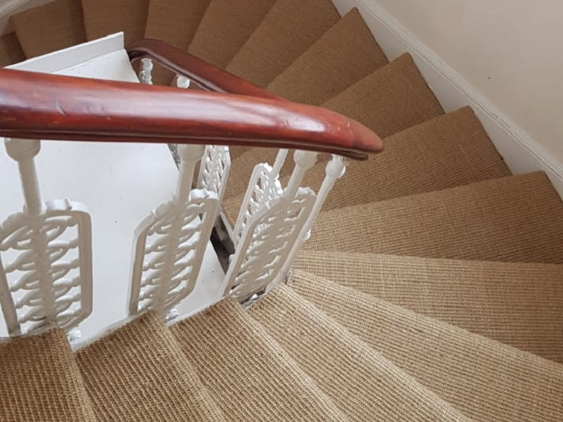 Sisal Carpet Installation In Raynes Park - Carpet - Residential