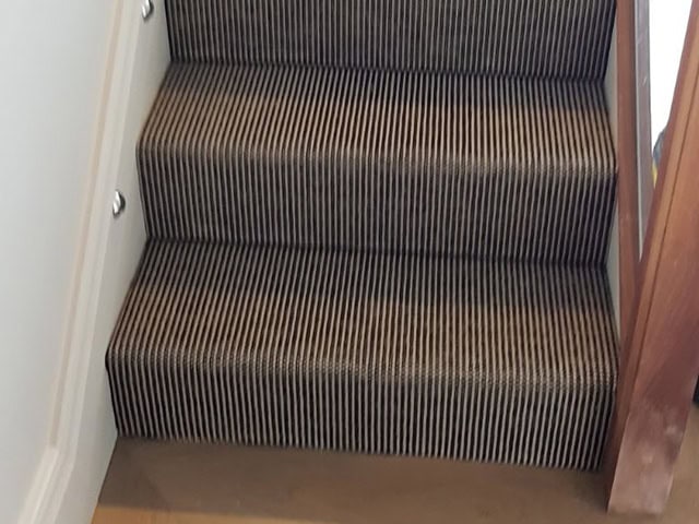 Sisal Stair Carpet Fitted In Westminster - Carpet - Westminster - Residential