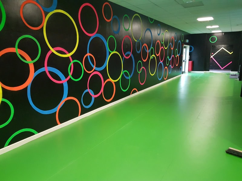 Raf Lakenheath - Rubber Flooring - Commercial