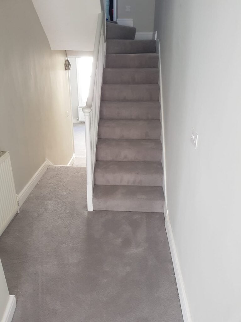 Grey Carpet Installed In Balham - Carpet - Balham - Residential