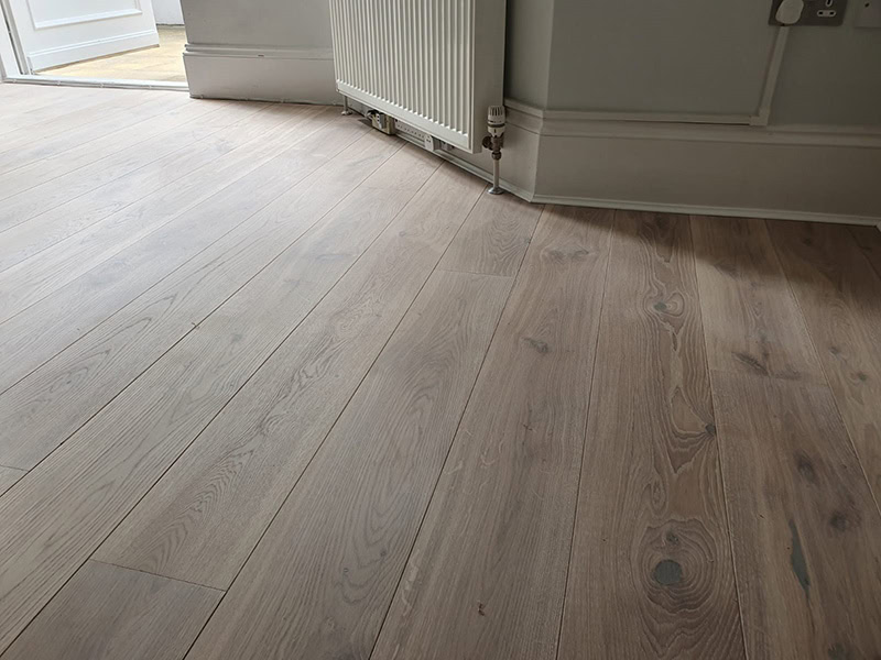 Staki Engineered Wood Flooring Installed In Stoke Newington - Wood Flooring - Residential