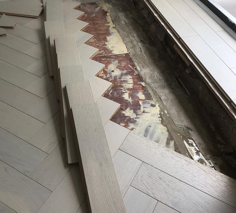 Woodpecker Wood Floor Installed In Wembley - Wood Flooring - Wembley - Residential