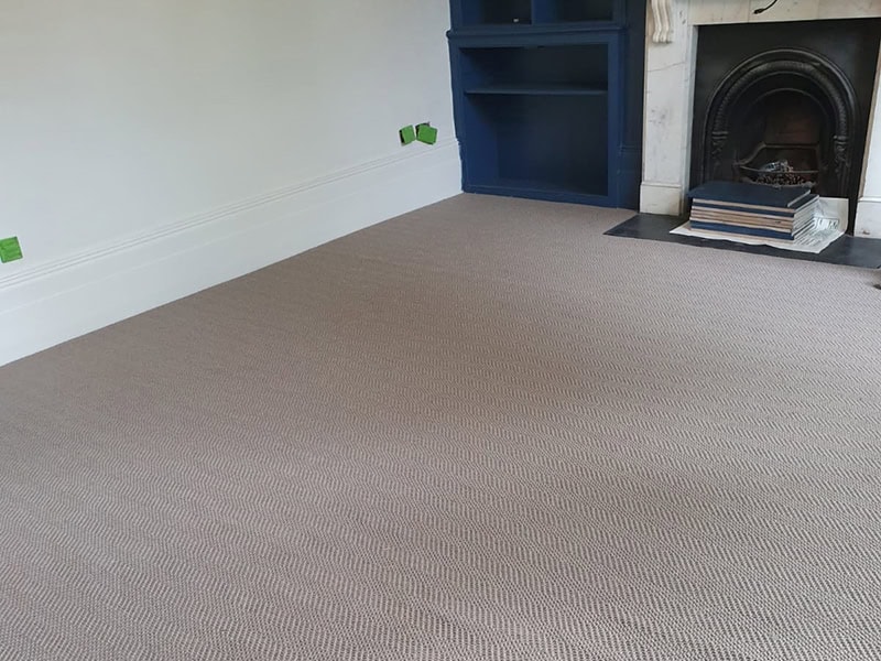 Herringbone Carpet Installed In Marylebone - Carpet - Marylebone - Residential