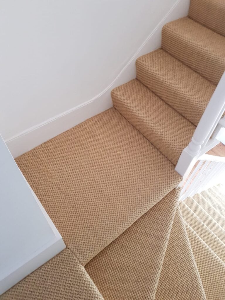 Sisal Carpet Installed In Temple Fortune - Carpet - Temple - Residential