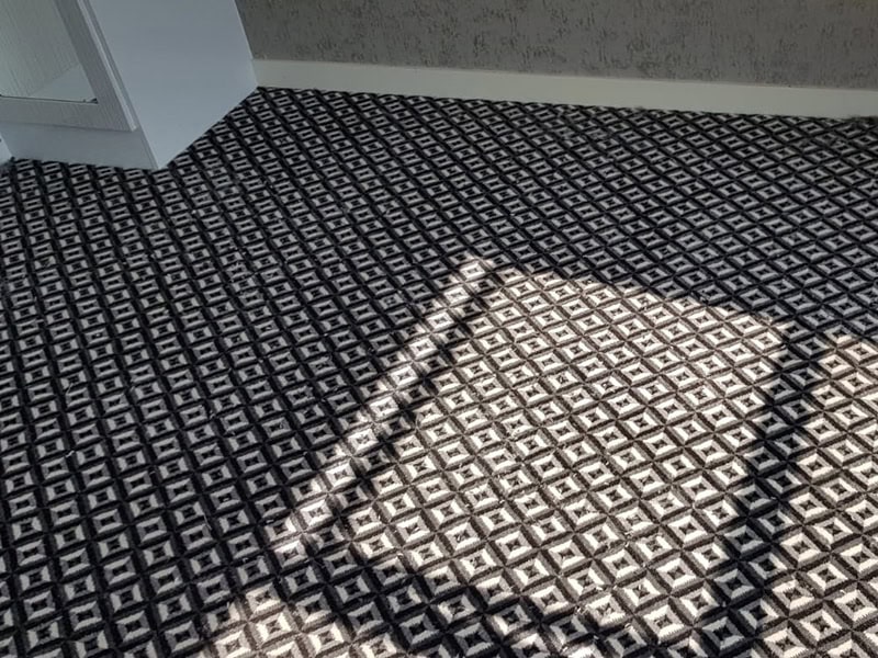Patterned Carpet Installed In Soho - Carpet - Soho - Residential