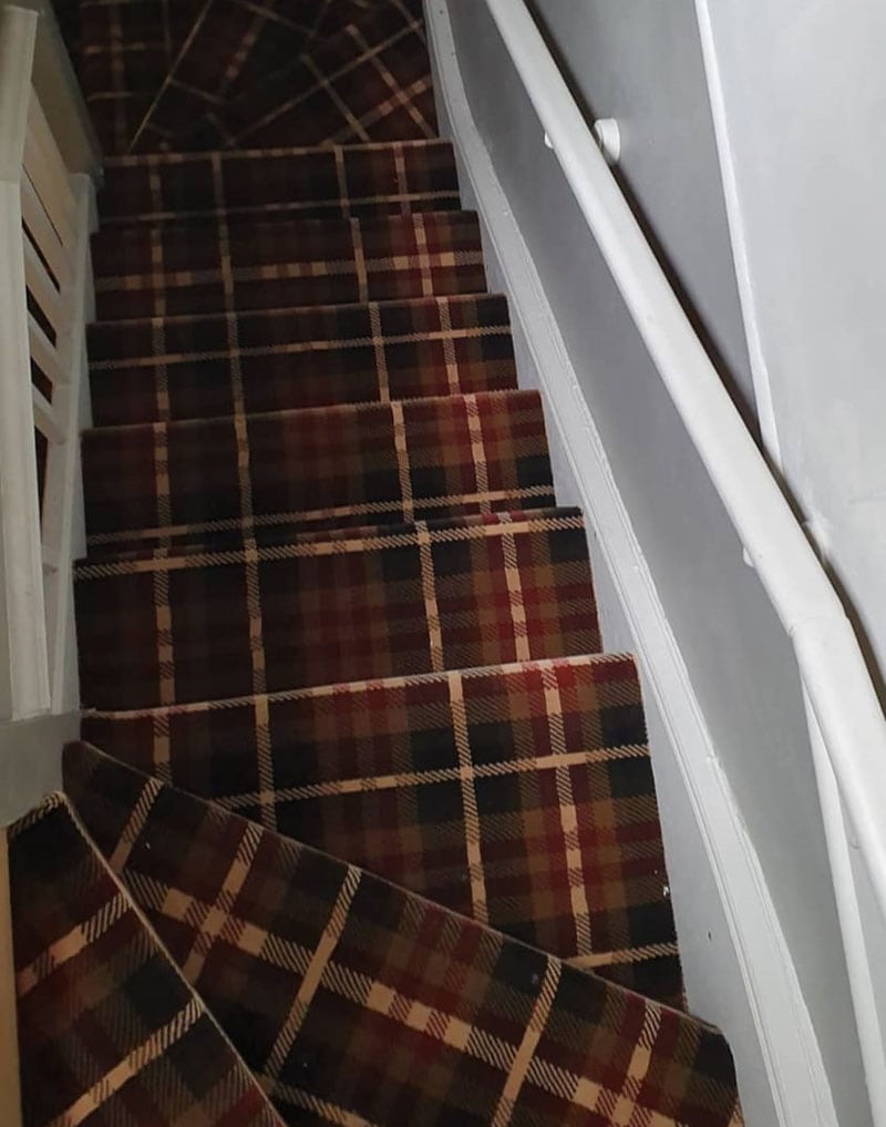 Stair Carpet Fitted In Battersea - Carpet - Battersea - Residential