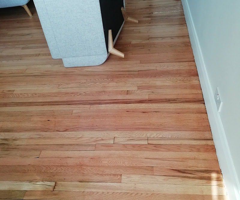 Sanding And Sealing Of A Straight Plank Floorcovering In Clapham - Floor Sanding & Sealing - Clapham - Ealing - Residential