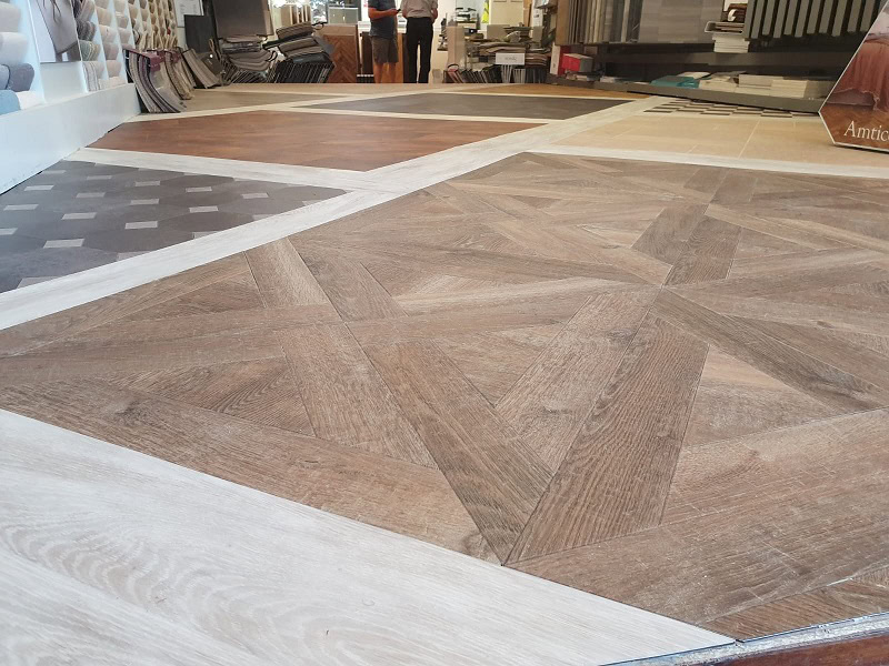 New Amtico Vinyl Flooring In Our Hampstead Showroom - Luxury Vinyl Tile (LVT) Flooring - Hampstead - Commercial