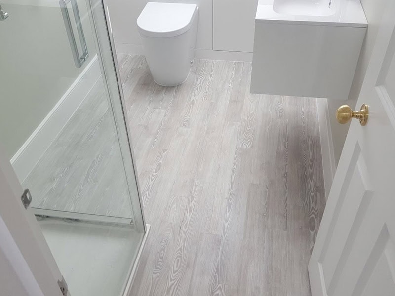 Bathroom & Bedroom - Luxury Vinyl Tile (LVT) Flooring - Residential